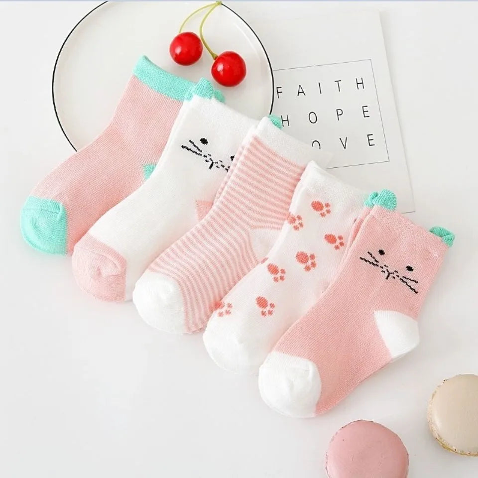 5Pairs Baby Socks