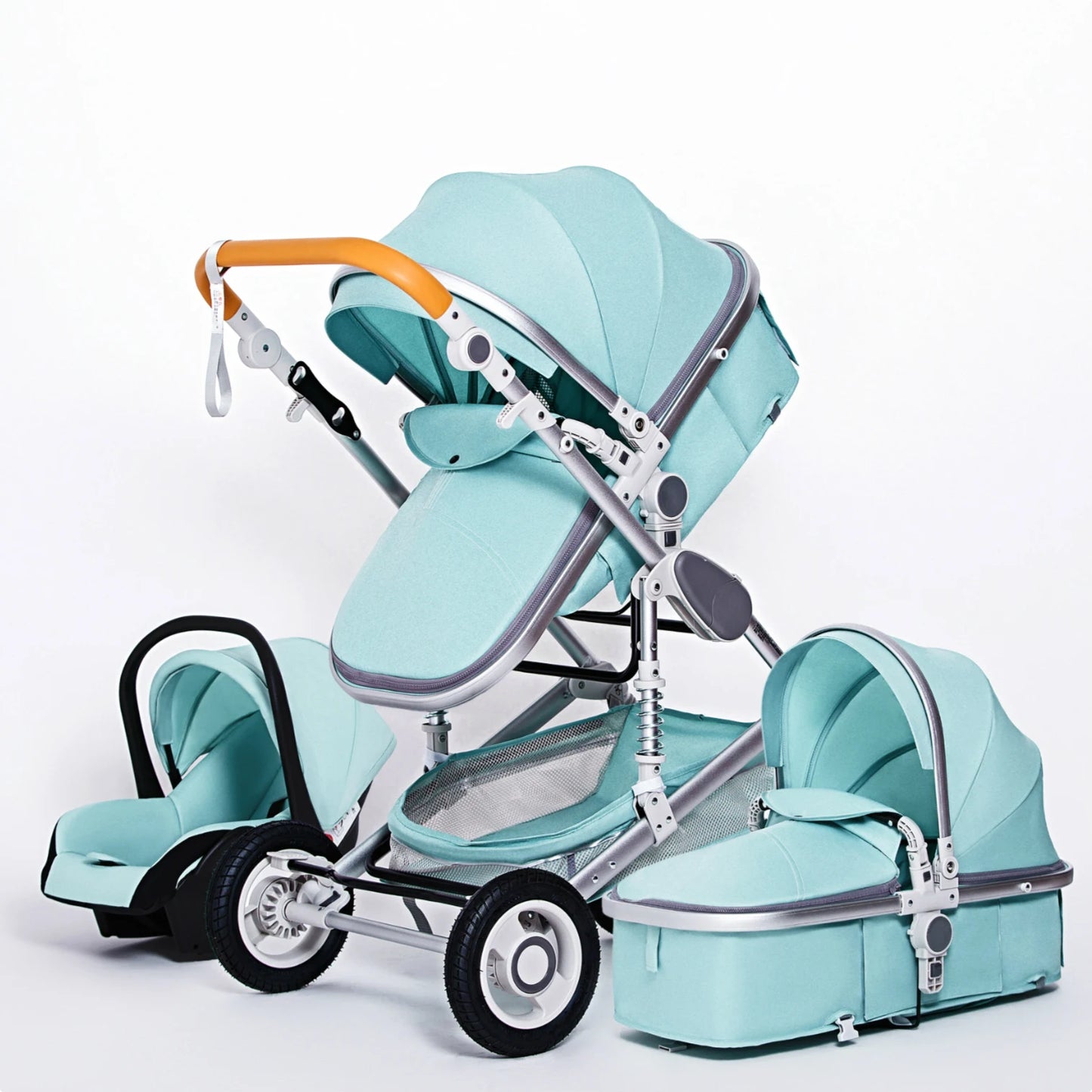 Luxurious Baby Stroller 3 in 1