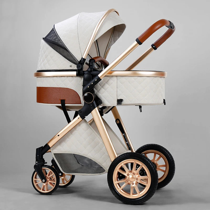 High Luxury Baby Stroller 3 in 1