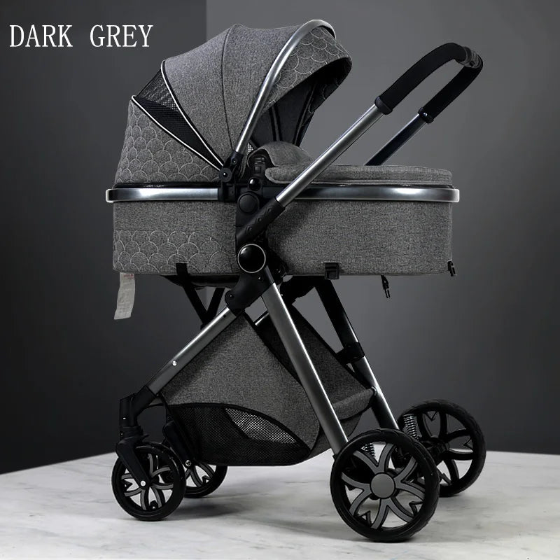 High Luxury Baby Stroller 3 in 1