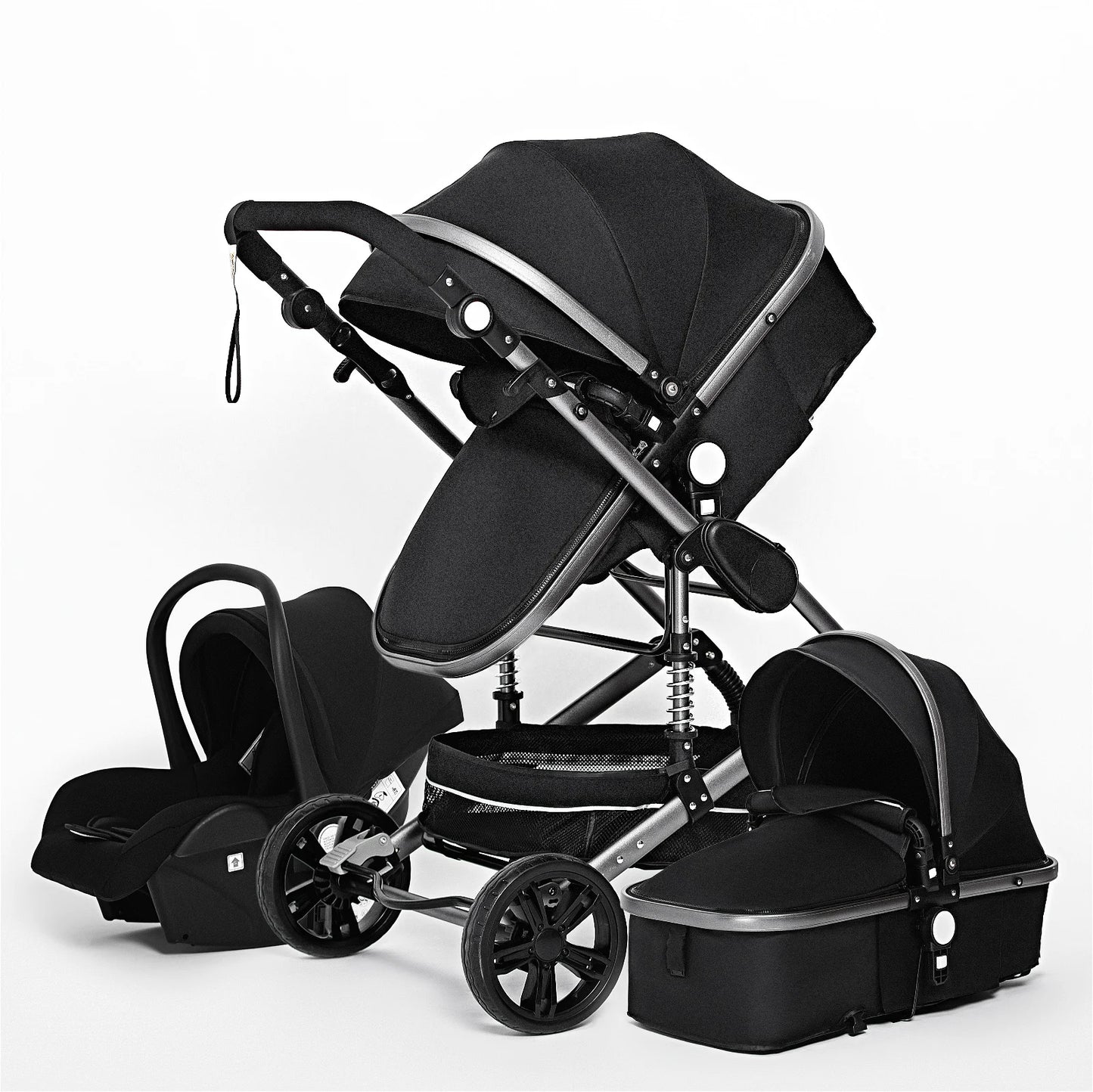 Luxurious Baby Stroller 3 in 1