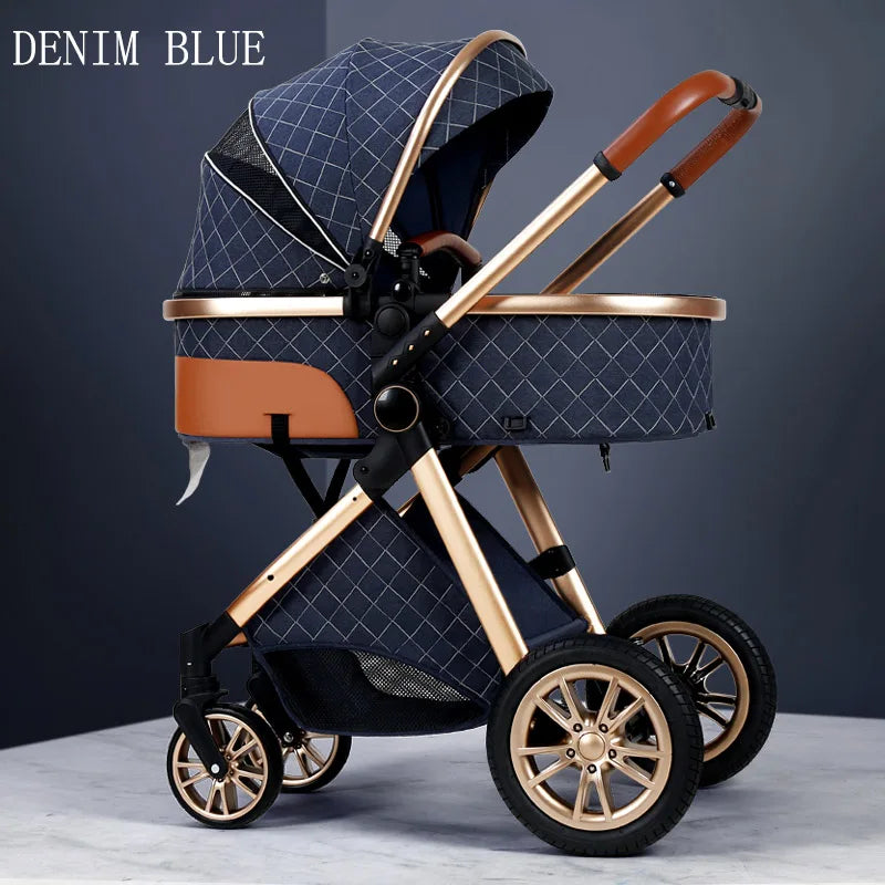 High Luxury Baby Stroller 3 in 1