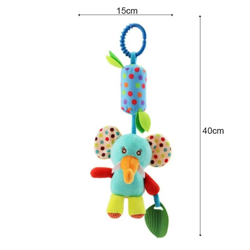 Baby crib bell rattle