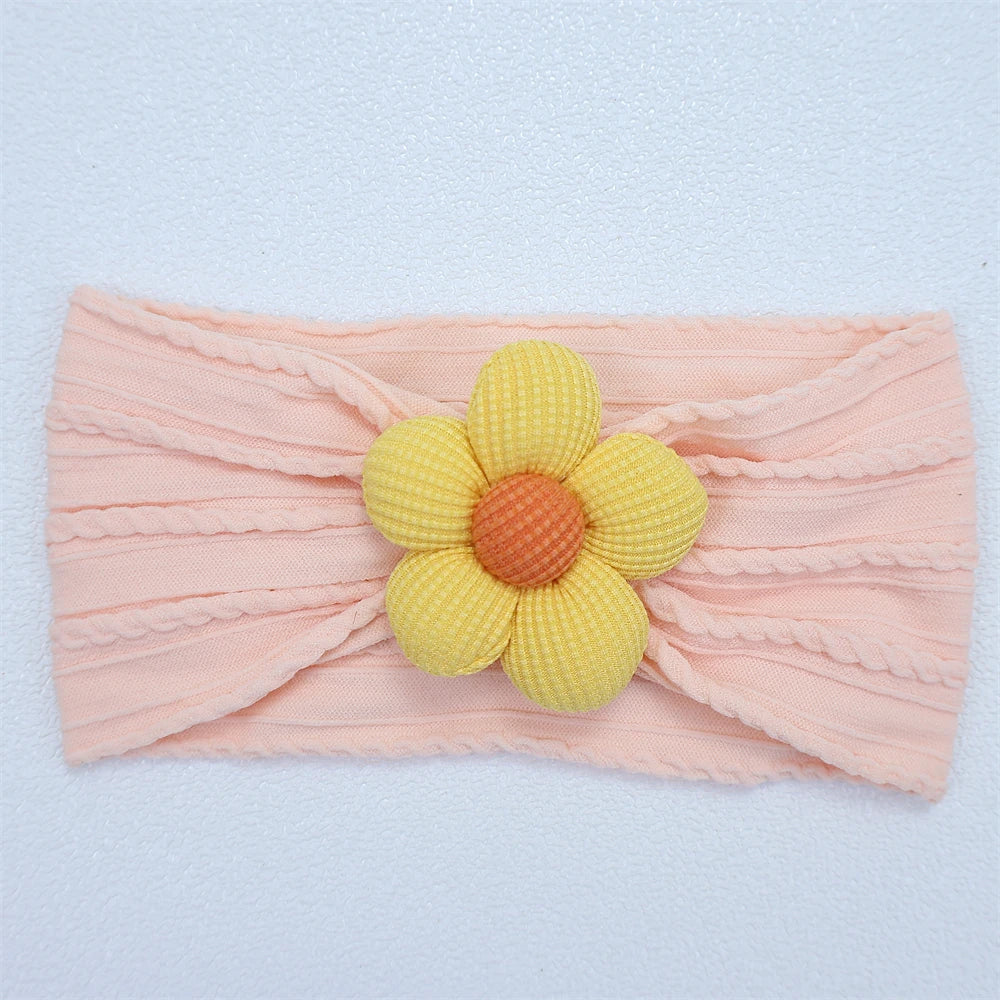 Flower Elastic Headband