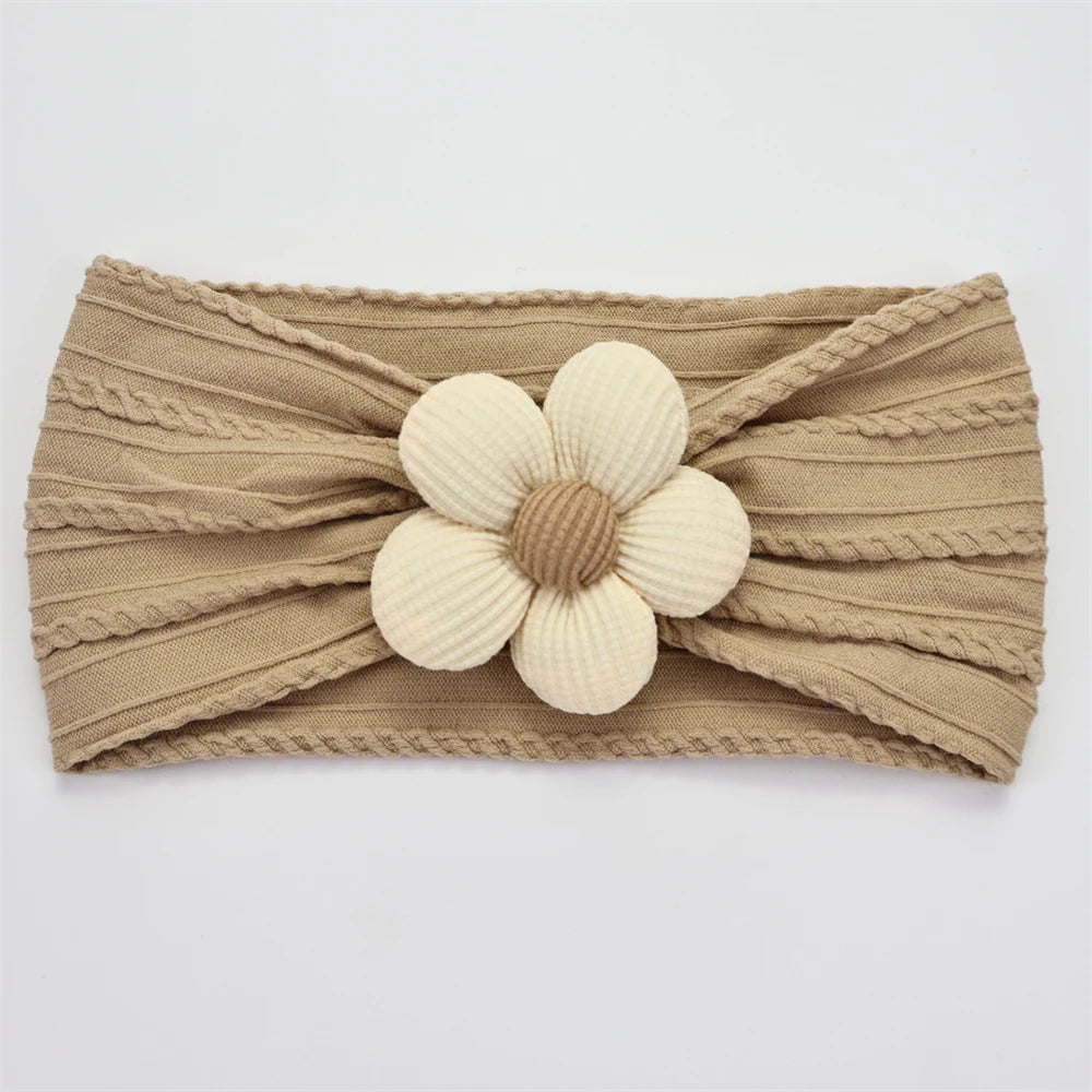 Flower Elastic Headband