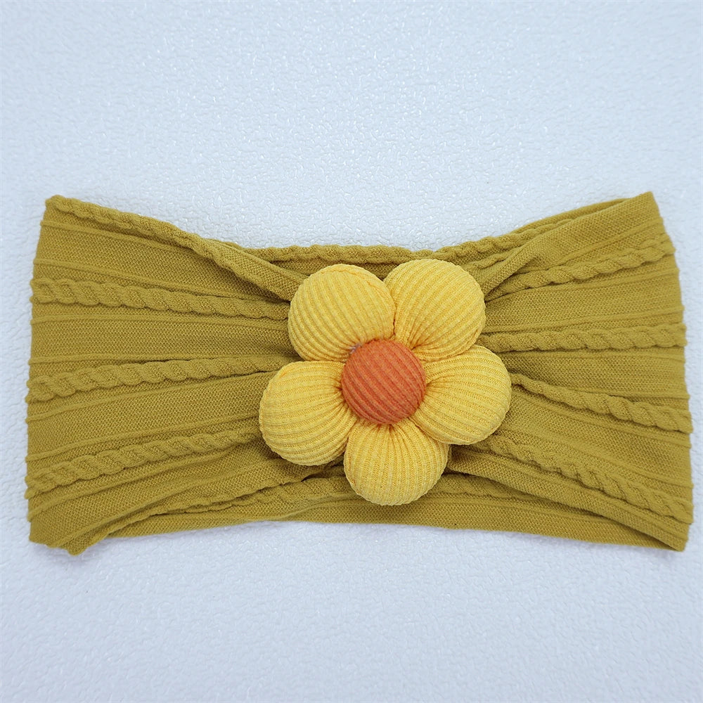 Flower Elastic Headband