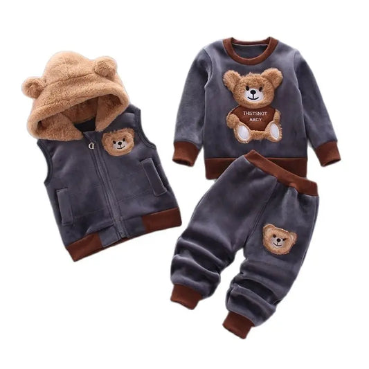 3PCS  Warm Costume Suit