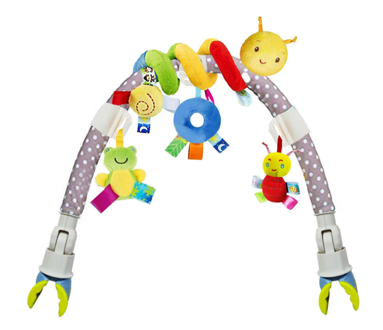 Baby crib bell rattle