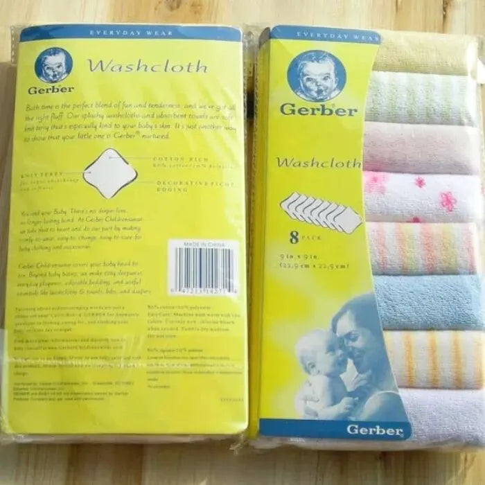 8 Pieces of Baby Bath Towel