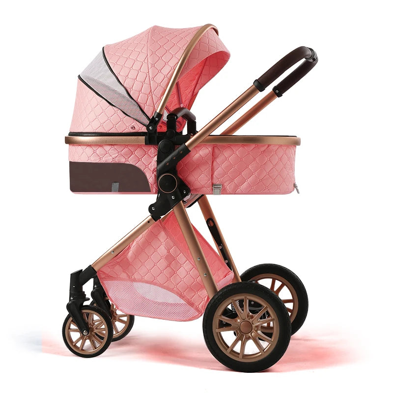 High Luxury Baby Stroller 3 in 1