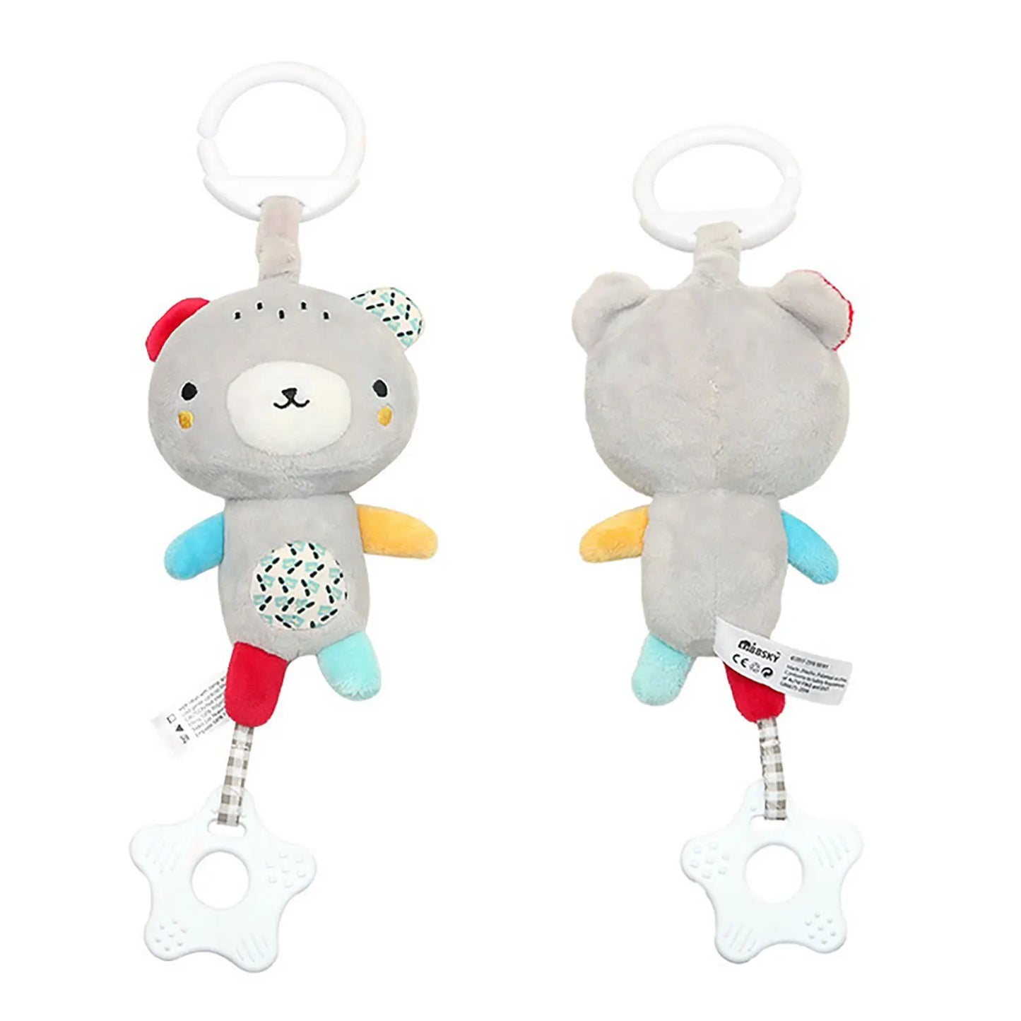 Baby crib bell rattle