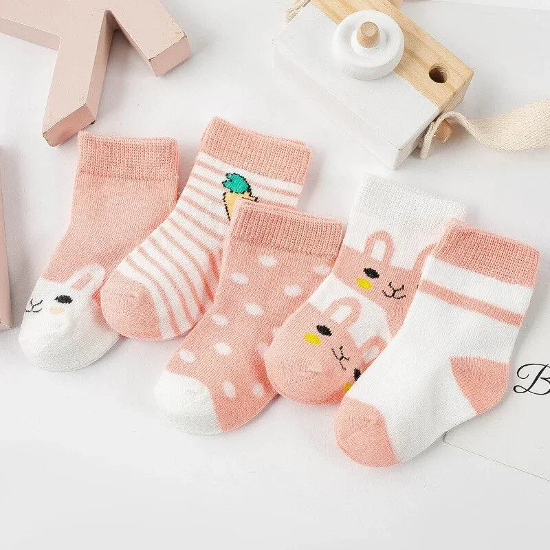 5Pairs Baby Socks