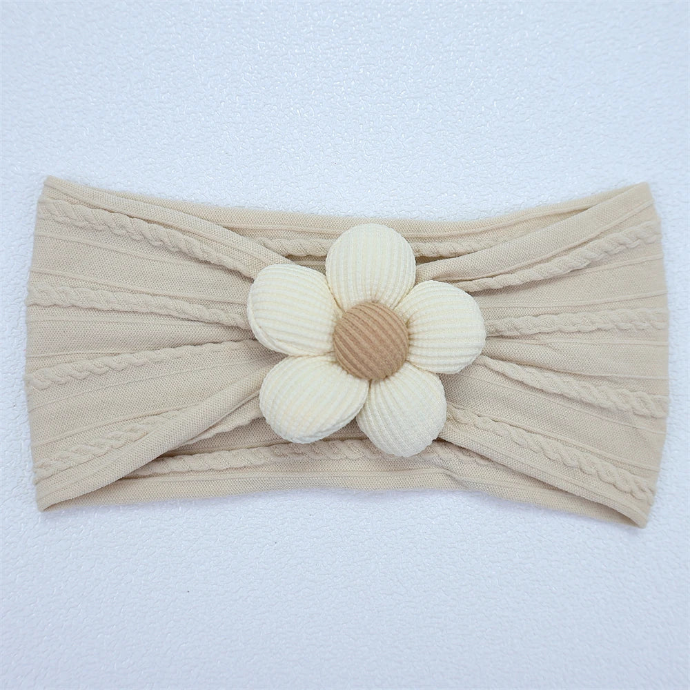 Flower Elastic Headband