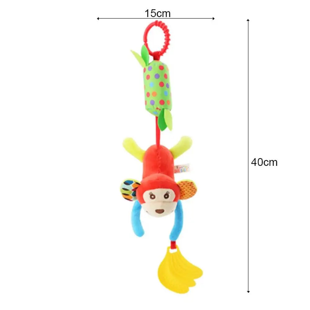 Baby crib bell rattle