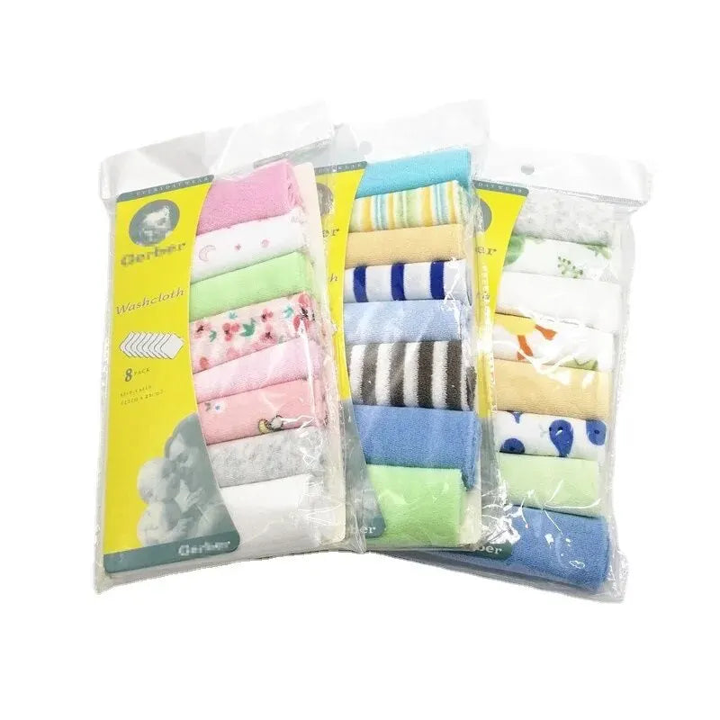 8 Pieces of Baby Bath Towel